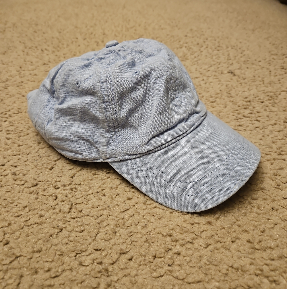 J. Crew Linen Baseball Cap